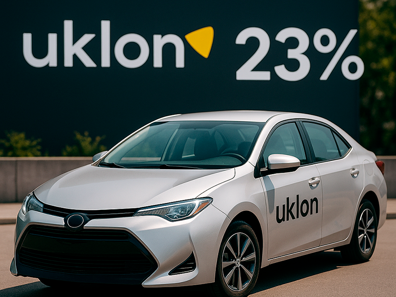 Водители Uklon заплатят 23% налога – новый закон в Украине